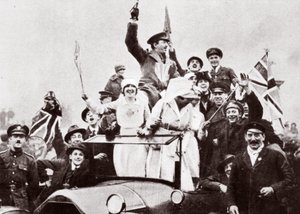London Celebrates the Armistice, 1918 by English Photographer